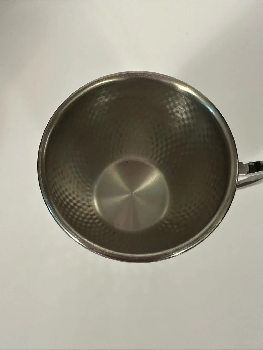 Hammered Stainless Steel Moscow Mule Mug - Gunmetal